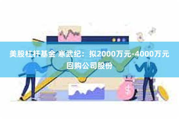 美股杠杆基金 寒武纪：拟2000万元-4000万元回购公司股份