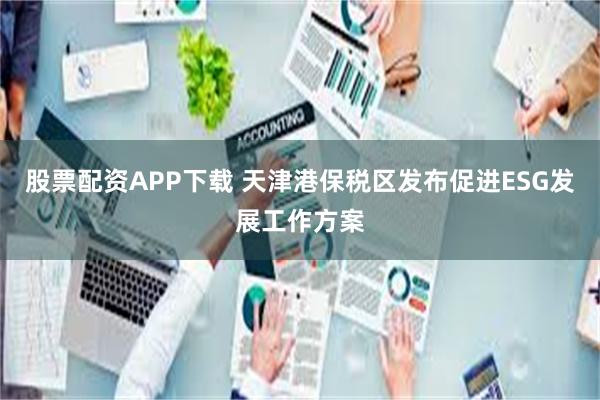 股票配资APP下载 天津港保税区发布促进ESG发展工作方案