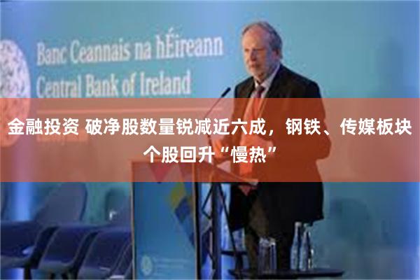 金融投资 破净股数量锐减近六成，钢铁、传媒板块个股回升“慢热”